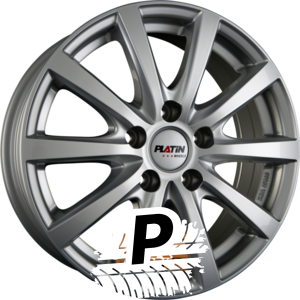 PLATIN P 69 polar silber 6.50 x 16 ET 47.00 4x100