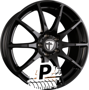 TOMASON TN1 Black Painted 6.50 x 16 ET 40 5x108