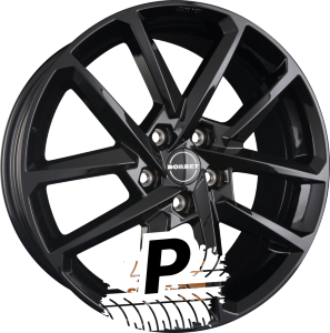 BORBET N Black Glossy 8.00 x 18 ET 50.00 5x114.3