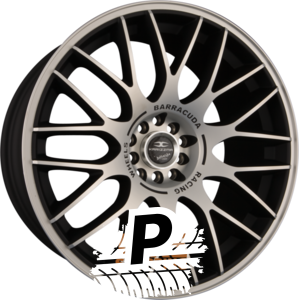 BARRACUDA KARIZZMA Matt Black Polished 8.00 x 18 ET 35.00 5x110