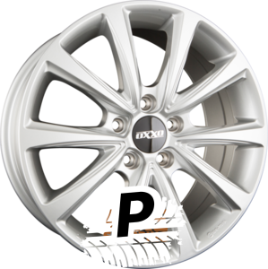 OXXO LIBERTY (OX17) Silber 7.00 x 17 ET 45 5x112