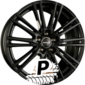 WHEELWORLD WH18 Schwarz Glanz Lackiert (SW+) 7.50 x 17 ET 37 5x112