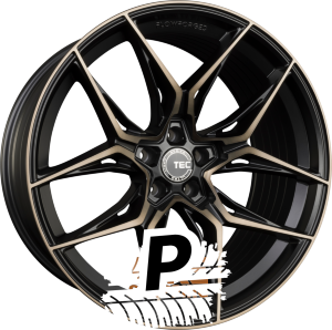 TEC SPEEDWHEELS GT9 FLOWFORGED Schwarz Matt Poliert - Shadow Edition 9.00 x 19 ET 25.00 5x112