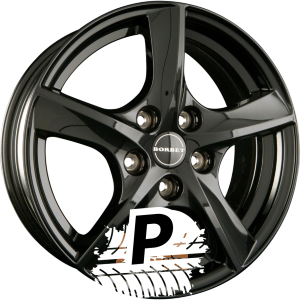 BORBET TL Black Glossy 5.50 x 15 ET 40.00 5x100 BORBET TL Black Glossy 5.50 x 15 ET 40.00 5x100