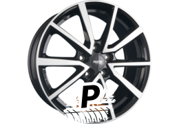 PLATIN P 95 Diamant Schwarz Frontpoliert 6.50 x 16 ET 40.00 5x114.3 PLATIN P 95 Diamant Schwarz Frontpoliert 6.50 x 16 ET 40.00 5x114.3