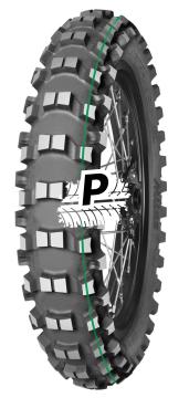 MITAS TERRA FORCE-MX SM SUPER LIGHT (TECHNICAL ENDURO - SOFT MEDIUM TERRAIN) 110/100-18 TT 64M Zelený proužek