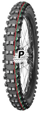 MITAS TERRA FORCE-MX MH MEDIUM HARD TERRAIN 90/90-21 (3.00-21) TT 54M Červený + zelený proužek
