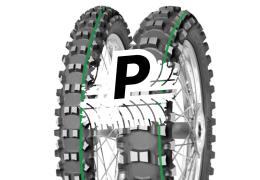 MITAS TERRA FORCE-MX SM SUPER LIGHT (TECHNICAL ENDURO - SOFT MEDIUM TERRAIN) 110/100-18 TT 64M Zelený proužek
